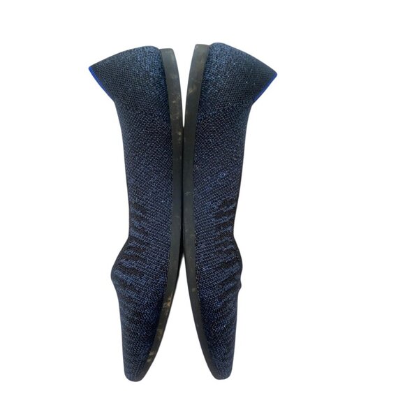 Rothy's Womens Size 5 Navy Blue Pointed Toe Flats VGUC - Picture 6 of 14